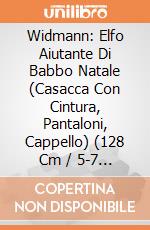 Widmann: Elfo Aiutante Di Babbo Natale (Casacca Con Cintura, Pantaloni, Cappello) (128 Cm / 5-7 Years) giochi