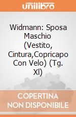 Widmann: Sposa Maschio (Vestito, Cintura,Copricapo Con Velo) (Tg. Xl) giochi