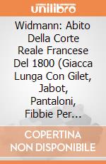 Widmann: Abito Della Corte Reale Francese Del 1800 (Giacca Lunga Con Gilet, Jabot, Pantaloni, Fibbie Per Scarpe, Cappello) (Tg. M) giochi