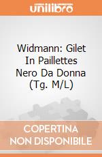 Widmann: Gilet In Paillettes Nero Da Donna (Tg. M/L) giochi