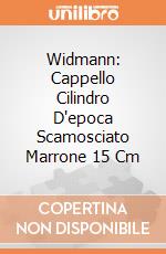 Widmann: Cappello Cilindro D'epoca Scamosciato Marrone 15 Cm giochi