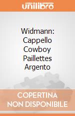 Widmann: Cappello Cowboy Paillettes Argento giochi