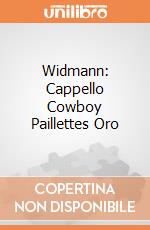 Widmann: Cappello Cowboy Paillettes Oro giochi