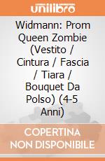 Widmann: Prom Queen Zombie (Vestito / Cintura / Fascia / Tiara / Bouquet Da Polso) (4-5 Anni) giochi