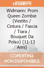 Widmann: Prom Queen Zombie (Vestito / Cintura / Fascia / Tiara / Bouquet Da Polso) (11-13 Anni) giochi