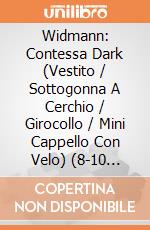 Widmann: Contessa Dark (Vestito / Sottogonna A Cerchio / Girocollo / Mini Cappello Con Velo) (8-10 Anni) giochi