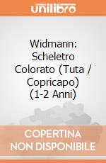 Widmann: Scheletro Colorato (Tuta / Copricapo) (1-2 Anni) giochi
