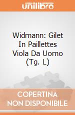 Widmann: Gilet In Paillettes Viola Da Uomo (Tg. L) giochi