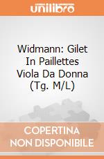 Widmann: Gilet In Paillettes Viola Da Donna (Tg. M/L) giochi