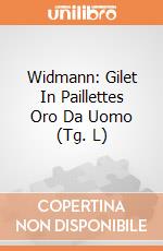 Widmann: Gilet In Paillettes Oro Da Uomo (Tg. L) giochi