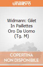 Widmann: Gilet In Paillettes Oro Da Uomo (Tg. M) giochi