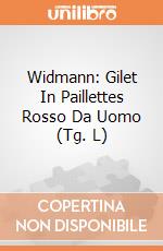 Widmann: Gilet In Paillettes Rosso Da Uomo (Tg. L) giochi