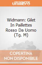 Widmann: Gilet In Paillettes Rosso Da Uomo (Tg. M) giochi