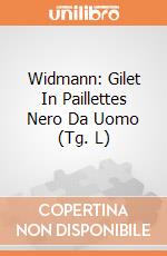 Widmann: Gilet In Paillettes Nero Da Uomo (Tg. L) giochi