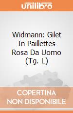 Widmann: Gilet In Paillettes Rosa Da Uomo (Tg. L) giochi