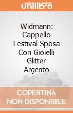 Widmann: Cappello Festival Sposa Con Gioielli Glitter Argento giochi