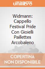 Widmann: Cappello Festival Pride Con Gioielli Paillettes Arcobaleno giochi