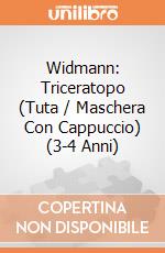 Widmann: Triceratopo (Tuta / Maschera Con Cappuccio) (3-4 Anni) giochi