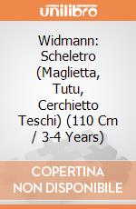 Widmann: Scheletro (Maglietta, Tutu, Cerchietto Teschi) (110 Cm / 3-4 Years) giochi