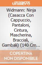 Widmann: Ninja (Casacca Con Cappuccio, Pantaloni, Cintura, Mascherina, Bracciali, Gambali) (140 Cm / 8-10 Years) giochi