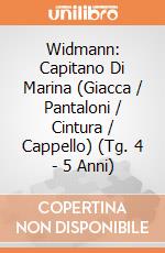 Widmann: Capitano Di Marina (Giacca / Pantaloni / Cintura / Cappello) (Tg. 4 - 5 Anni) giochi