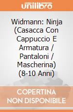 Widmann: Ninja (Casacca Con Cappuccio E Armatura / Pantaloni / Mascherina) (8-10 Anni) giochi