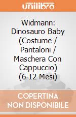 Widmann: Dinosauro Baby (Costume / Pantaloni / Maschera Con Cappuccio) (6-12 Mesi) giochi