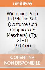 Widmann: Pollo In Peluche Soft (Costume Con Cappuccio E Maschera) (Tg. Xl - H 190 Cm) giochi