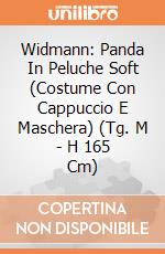 Widmann: Panda In Peluche Soft (Costume Con Cappuccio E Maschera) (Tg. M - H 165 Cm) giochi