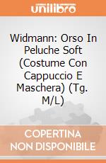Widmann: Orso In Peluche Soft (Costume Con Cappuccio E Maschera) (Tg. M/L) giochi