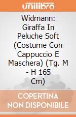 Widmann: Giraffa In Peluche Soft (Costume Con Cappuccio E Maschera) (Tg. M - H 165 Cm) giochi