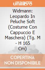 Widmann: Leopardo In Peluche Soft (Costume Con Cappuccio E Maschera) (Tg. M - H 165 Cm) giochi