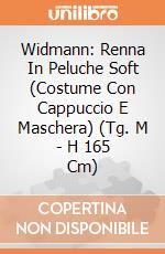 Widmann: Renna In Peluche Soft (Costume Con Cappuccio E Maschera) (Tg. M - H 165 Cm) giochi