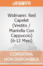 Widmann: Red Capelet (Vestito / Mantella Con Cappuccio) (6-12 Mesi) giochi