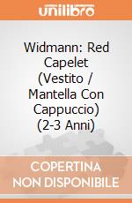 Widmann: Red Capelet (Vestito / Mantella Con Cappuccio) (2-3 Anni) giochi