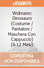 Widmann: Dinosauro (Costume / Pantaloni / Maschera Con Cappuccio) (6-12 Mesi) giochi