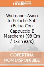 Widmann: Asino In Peluche Soft (Felpa Con Cappuccio E Maschera) (98 Cm / 1-2 Years) giochi