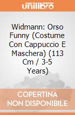Widmann: Orso Funny (Costume Con Cappuccio E Maschera) (113 Cm / 3-5 Years) giochi