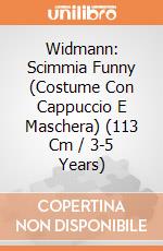 Widmann: Scimmia Funny (Costume Con Cappuccio E Maschera) (113 Cm / 3-5 Years) giochi