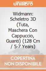 Widmann: Scheletro 3D (Tuta, Maschera Con Cappuccio, Guanti) (128 Cm / 5-7 Years) giochi