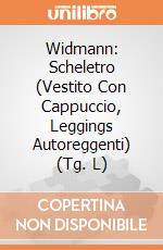 Widmann: Scheletro (Vestito Con Cappuccio, Leggings Autoreggenti) (Tg. L) giochi