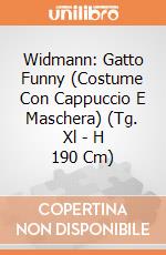Widmann: Gatto Funny (Costume Con Cappuccio E Maschera) (Tg. Xl - H 190 Cm) giochi