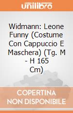 Widmann: Leone Funny (Costume Con Cappuccio E Maschera) (Tg. M - H 165 Cm) giochi