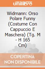 Widmann: Orso Polare Funny (Costume Con Cappuccio E Maschera) (Tg. M - H 165 Cm) giochi