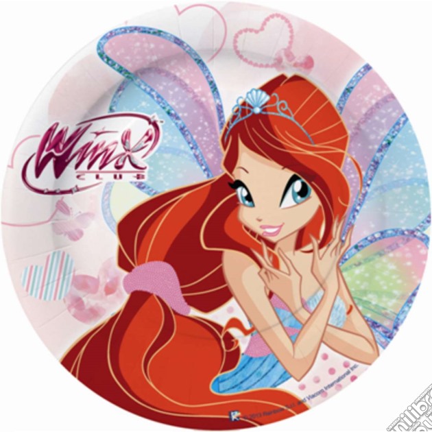 Winx Club - Harmonix - 8 Piatti 18 Cm gioco di Como Giochi