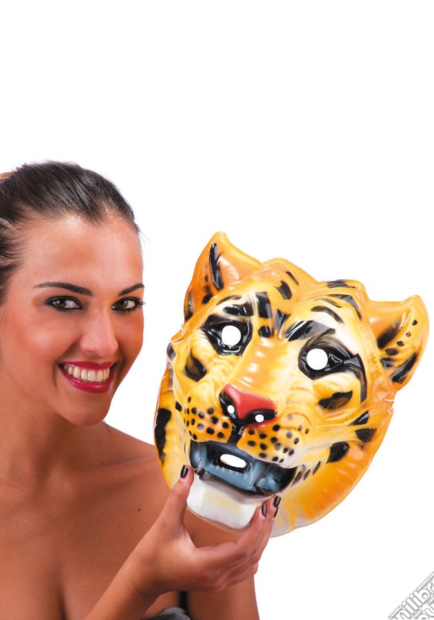 Carnival Toys 21 - Maschera Tigre Grande In Plastica gioco