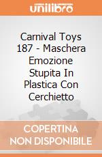 Carnival Toys 187 - Maschera Emozione Stupita In Plastica Con Cerchietto gioco