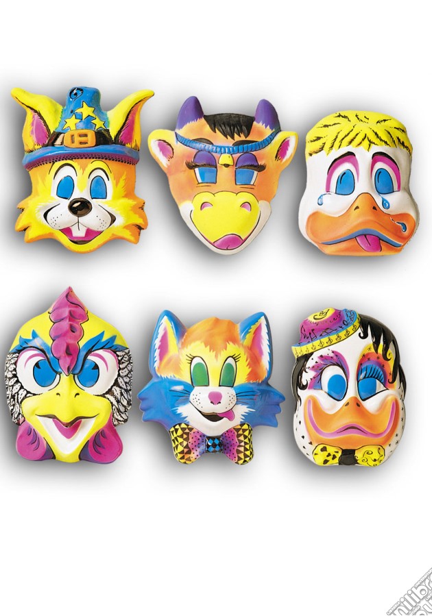 Carnival Toys 252 - Maschera Animaletto In Plastica (un articolo senza possibilità di scelta) gioco
