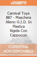 Carnival Toys 887 - Maschera Alieno G.I.D. In Plastica Rigida Con Cappuccio gioco