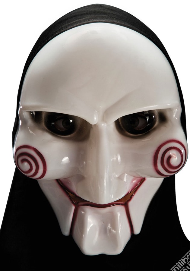 Carnival Toys: 947 - Maschera Fantasma In Plastica Rigida Con Cappuccio gioco
